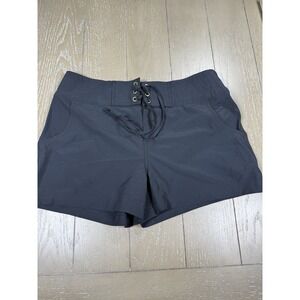 La Blanca Womens Swim Boardshorts Black Size 4 Small 2" Beach Resort Summer